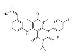 N-[3-[[3-环丙基-1-(2-氟-4-碘苯基)-1,2,3,4,7,8-六氢-6,8-二甲基-2,4,7-三氧代吡啶并[2,3-d]嘧啶-5-基]氨基]苯基]乙酰胺