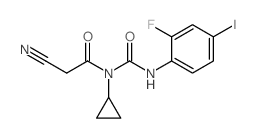 2-cyano-N-cyclopropyl-N-(2-fluoro-4-iodophenylcarbaMoyl)acetaMide