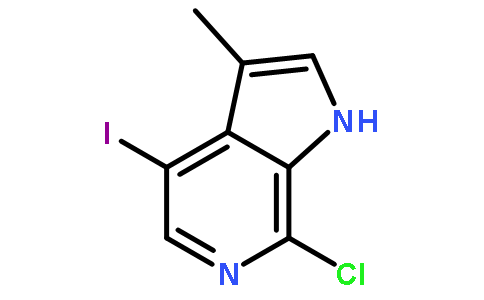 7-氯-4-碘-3-甲基-1H-吡咯并[2,3-c]吡啶