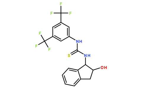 1-(3,5-二(三氟甲基)苯基)-3-((1R,2S)-2-羟基-2,3-二氢-1H-茚-1-基)硫脲