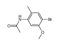 N-(4-溴-5-甲氧基-2-甲基苯基)乙酰胺