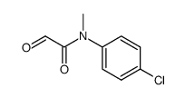 N-(4-chlorophenyl)-N-methyl-2-oxoacetamide