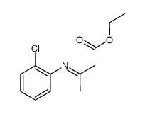 ethyl (E)-3-((2-chlorophenyl)imino)butanoate