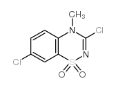 3,7-dichloro-4-methyl-1λ6,2,4-benzothiadiazine 1,1-dioxide