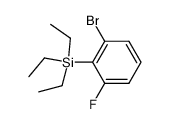(2-bromo-6-fluorophenyl)triethylsilane