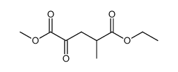 1-ethyl 5-methyl 2-methyl-4-oxopentanedioate