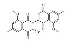 3-Brom-8,8'-dimethoxy-6,6'-dimethyl(2,2'-binaphthyl)-1,4:1',4'-dichinon