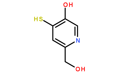 6-(羟甲基)-4-巯基-3-羟基吡啶