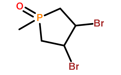 3,4-dibromo-1-methyl-1λ5-phospholane 1-oxide
