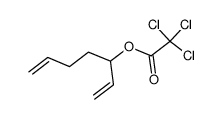 hepta-1,6-dien-3-yl 2,2,2-trichloroacetate