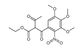 3-oxo-2-(3,4,5-trimethoxy-2-nitro-benzoyl)-butyric acid ethyl ester