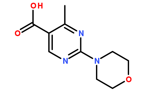 4-甲基-2-吗啉-4-嘧啶-5-羧酸