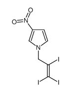3-nitro-1-(2,3,3-triiodoprop-2-enyl)pyrrole