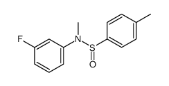 N-(3-fluorophenyl)-N,4-dimethylbenzenesulfinamide