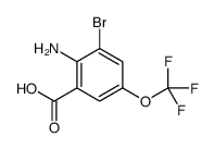 2-氨基-3-溴-5-(三氟甲氧基)苯甲酸