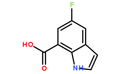5-氟-1H-吲哚-7-羧酸