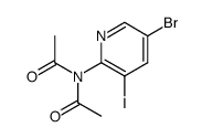 N-acetyl-N-(5-bromo-3-iodopyridin-2-yl)acetamide