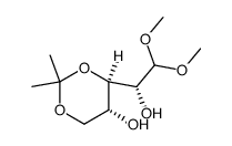 (4R,5R)-4-((R)-1-hydroxy-2,2-dimethoxyethyl)-2,2-dimethyl-1,3-dioxan-5-ol