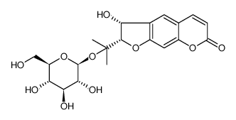 1''-O-BETA-D-吡喃葡萄糖基-3-羟基闹达柯裂亭