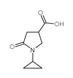1-环丙基-5-氧代吡咯烷-3-羧酸