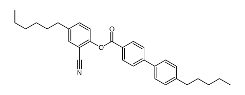 (2-cyano-4-hexylphenyl) 4-(4-pentylphenyl)benzoate
