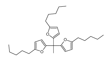 2-[1,1-bis(5-pentylfuran-2-yl)ethyl]-5-pentylfuran