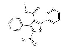 4-methoxycarbonyl-3,5-diphenylthiophene-2-carboxylate