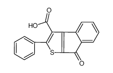 4-oxo-2-phenylindeno[2,1-b]thiophene-1-carboxylic acid