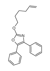 2-hex-5-enoxy-4,5-diphenyl-1,3-oxazole