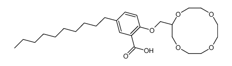 5-decyl-2-(1,4,7,10-tetraoxacyclododec-2-ylmethoxy)benzoic acid