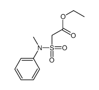 ethyl 2-[methyl(phenyl)sulfamoyl]acetate