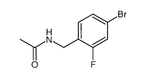 N-(4-bromo-2-fluoro-benzyl)-acetamide