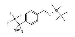 3-(4-((tert-butyldimethylsiloxy)methyl)phenyl)-3-trifluoromethyl-3H-diazirine
