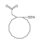 1-(nitromethyl)cyclododecane-1-carbonitrile