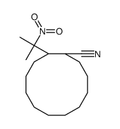 1-(2-nitropropan-2-yl)cyclododecane-1-carbonitrile