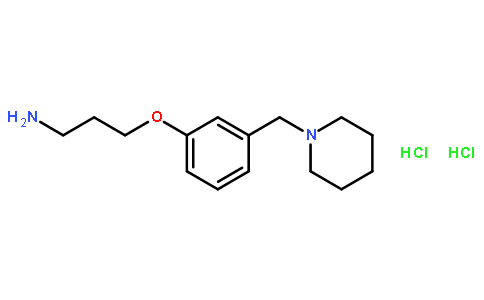 3-[3-(1-哌啶甲基)苯氧基]-1-丙胺-二氯盐酸盐