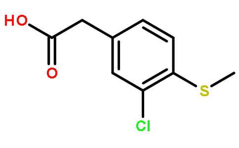 3-氯-4-甲硫基苯乙酸