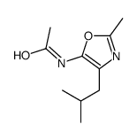 N-[2-methyl-4-(2-methylpropyl)-1,3-oxazol-5-yl]acetamide