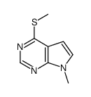 7-methyl-4-methylsulfanylpyrrolo[2,3-d]pyrimidine