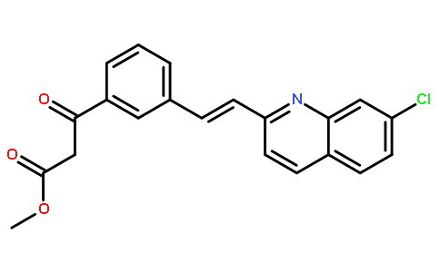 methyl 3-[3-[(E)-2-(7-chloroquinolin-2-yl)ethenyl]phenyl]-3-oxopropanoate