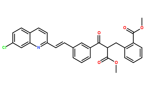 methyl 2-[2-[3-[(E)-2-(7-chloroquinolin-2-yl)ethenyl]benzoyl]-3-methoxy-3-oxopropyl]benzoate