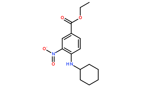 4-(环己基氨基)-3-硝基苯甲酸乙酯