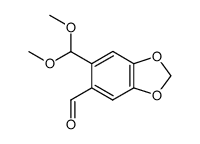 4-(dimethoxy)methyl-5-formyl(1,2-methylenedioxy)benzene