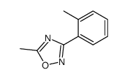 5-methyl-3-(2-methylphenyl)-1,2,4-oxadiazole