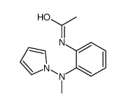N-[2-[methyl(pyrrol-1-yl)amino]phenyl]acetamide