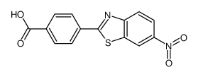 4-(6-nitro-1,3-benzothiazol-2-yl)benzoic acid