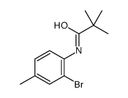N-(2-bromo-4-methylphenyl)-2,2-dimethylpropanamide