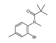 N-(2-bromo-4-methylphenyl)-N,2,2-trimethylpropanamide
