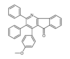 4-(4-methoxyphenyl)-2,3-diphenylindeno[1,2-b]pyridin-5-one