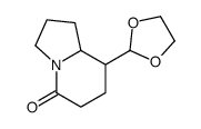 8-(1,3-dioxolan-2-yl)-2,3,6,7,8,8a-hexahydro-1H-indolizin-5-one